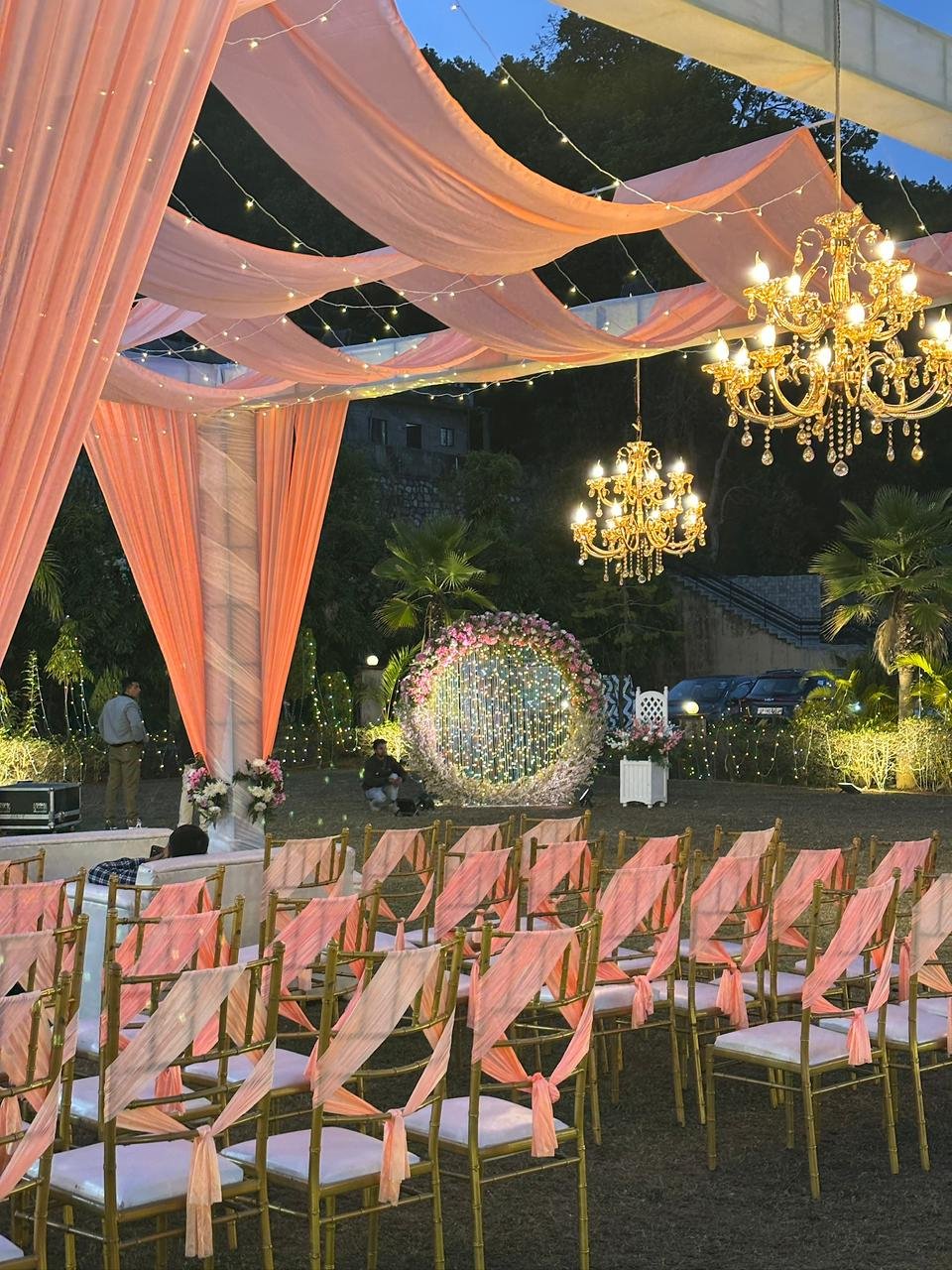 Floral Mandap Design